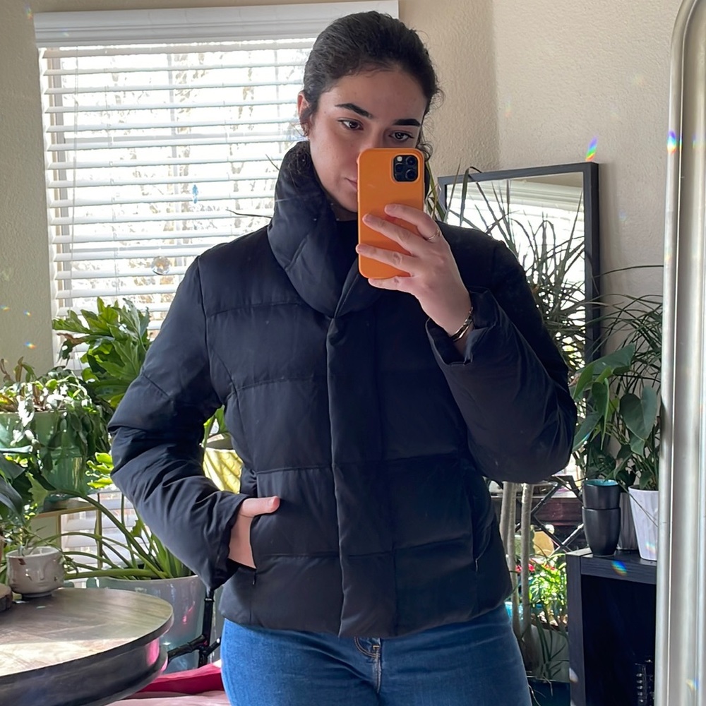 Calvin Klein black puffer jacket